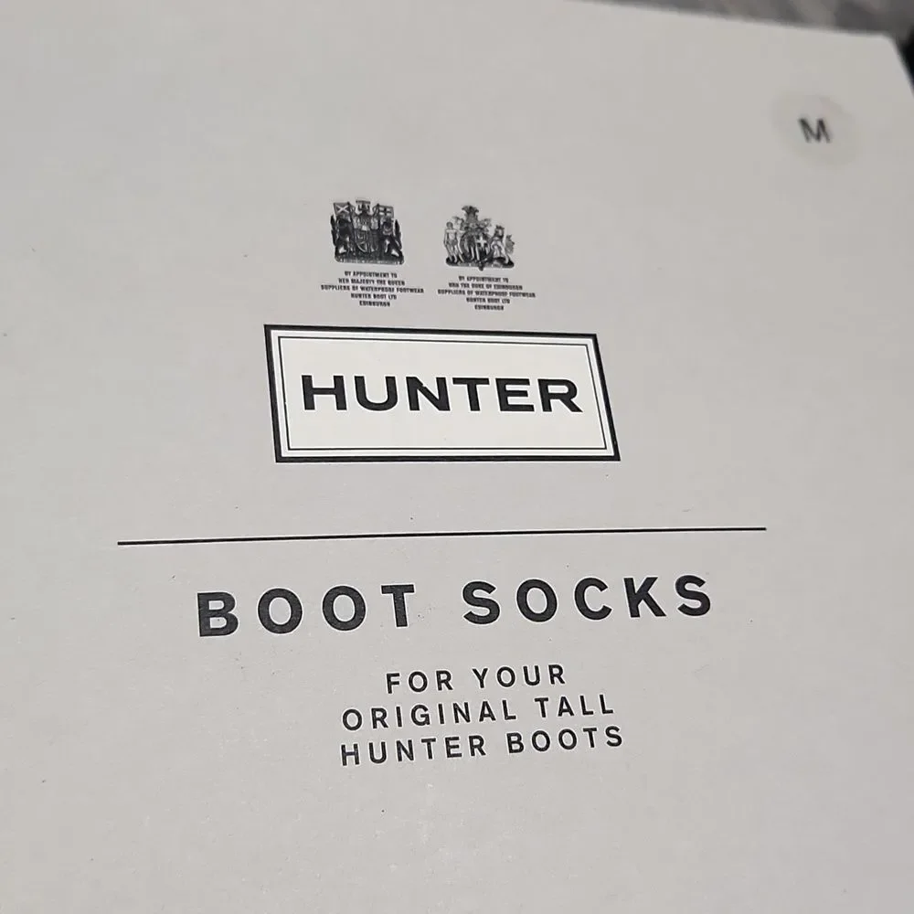 NIB Hunter Original Tall Fleece Boot Socks